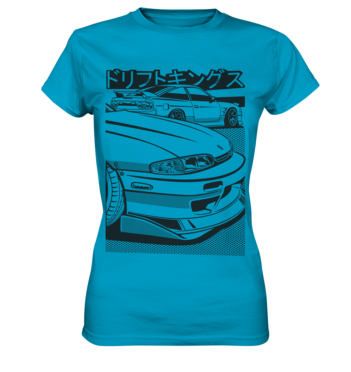 Nissan S14 Zenki Front - Ladies Premium Shirt - MotoMerch.de