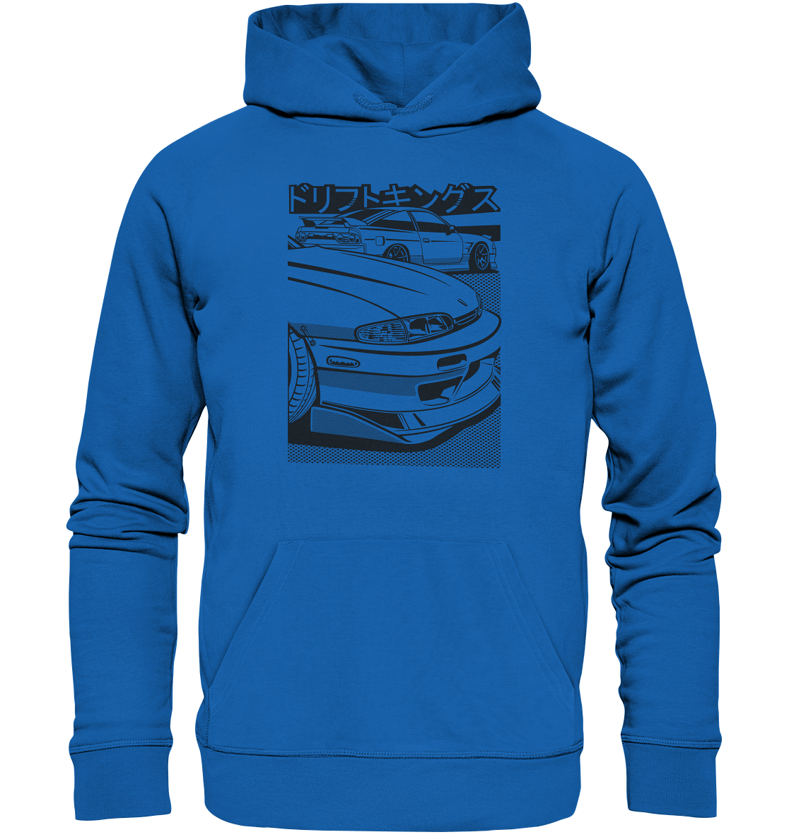 Nissan S14 Zenki Front - Premium Unisex Hoodie - MotoMerch.de