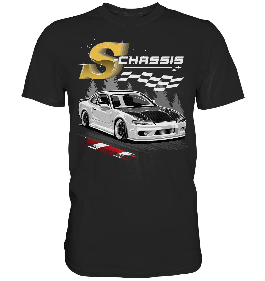 Nissan Silvia s15 - Premium Shirt - MotoMerch.de