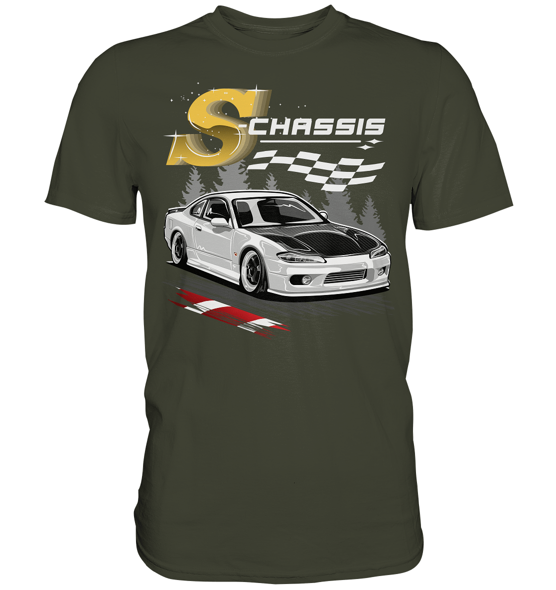 Nissan Silvia s15 - Premium Shirt - MotoMerch.de