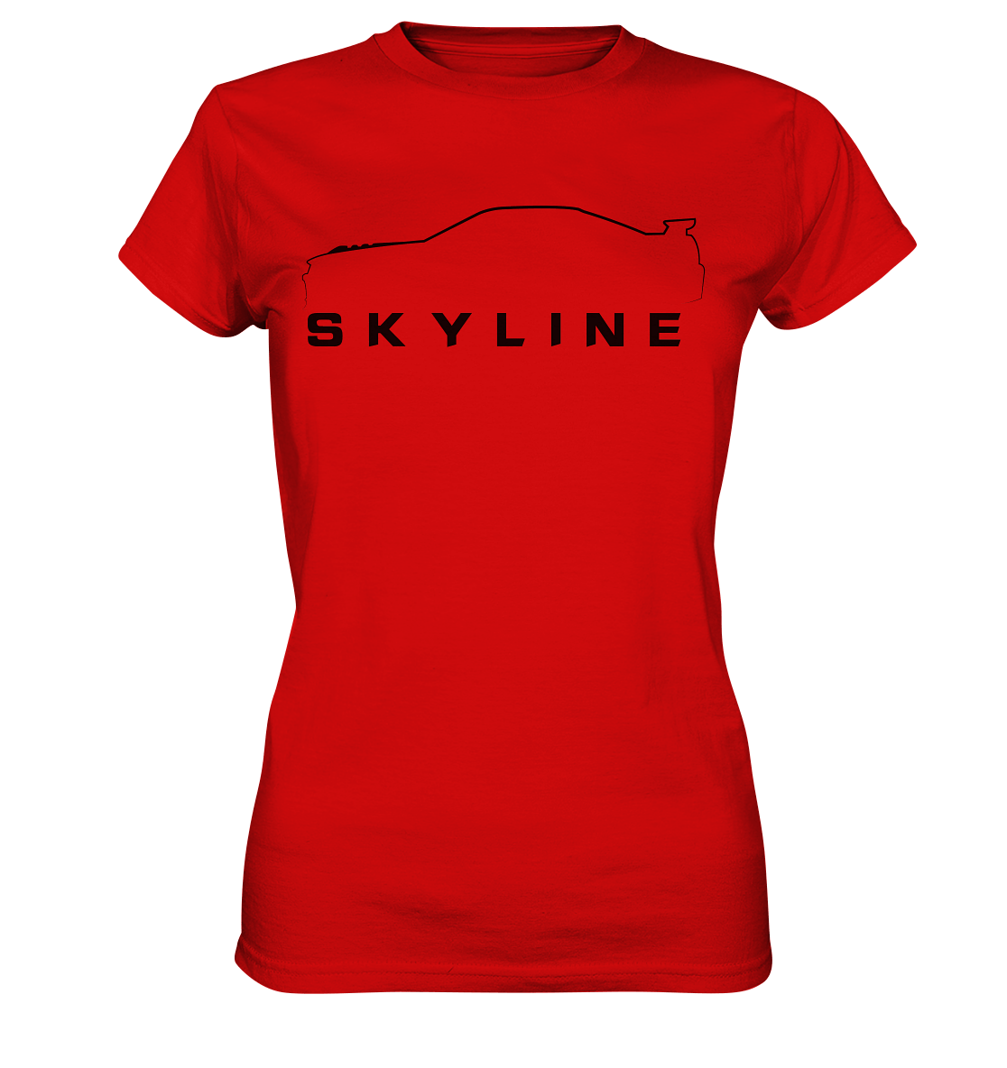 Nissan Skyline R34 Silhouette - Ladies Premium Shirt - MotoMerch.de