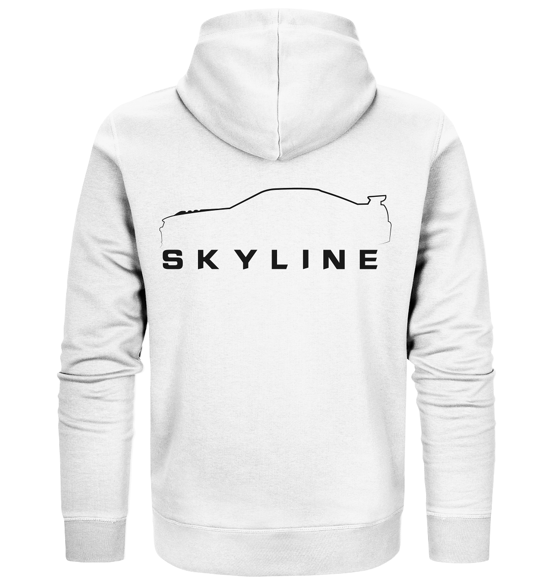 Nissan Skyline R34 Silhouette - Organic Zipper - MotoMerch.de