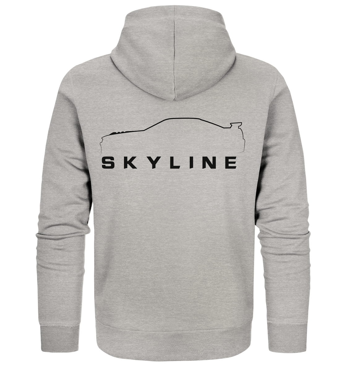 Nissan Skyline R34 Silhouette - Organic Zipper - MotoMerch.de