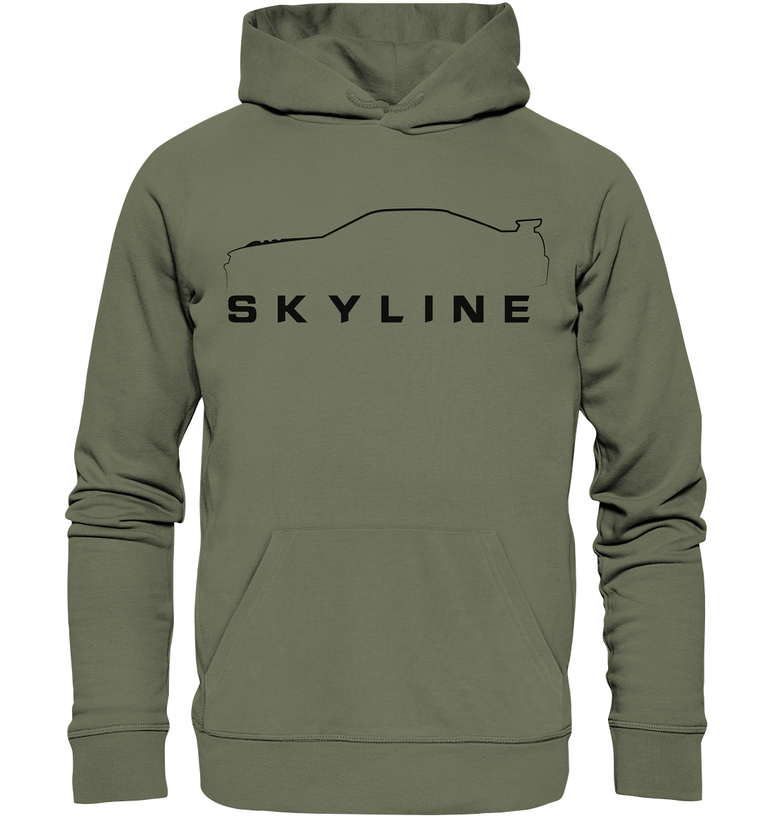 Nissan Skyline R34 Silhouette - Premium Unisex Hoodie - MotoMerch.de