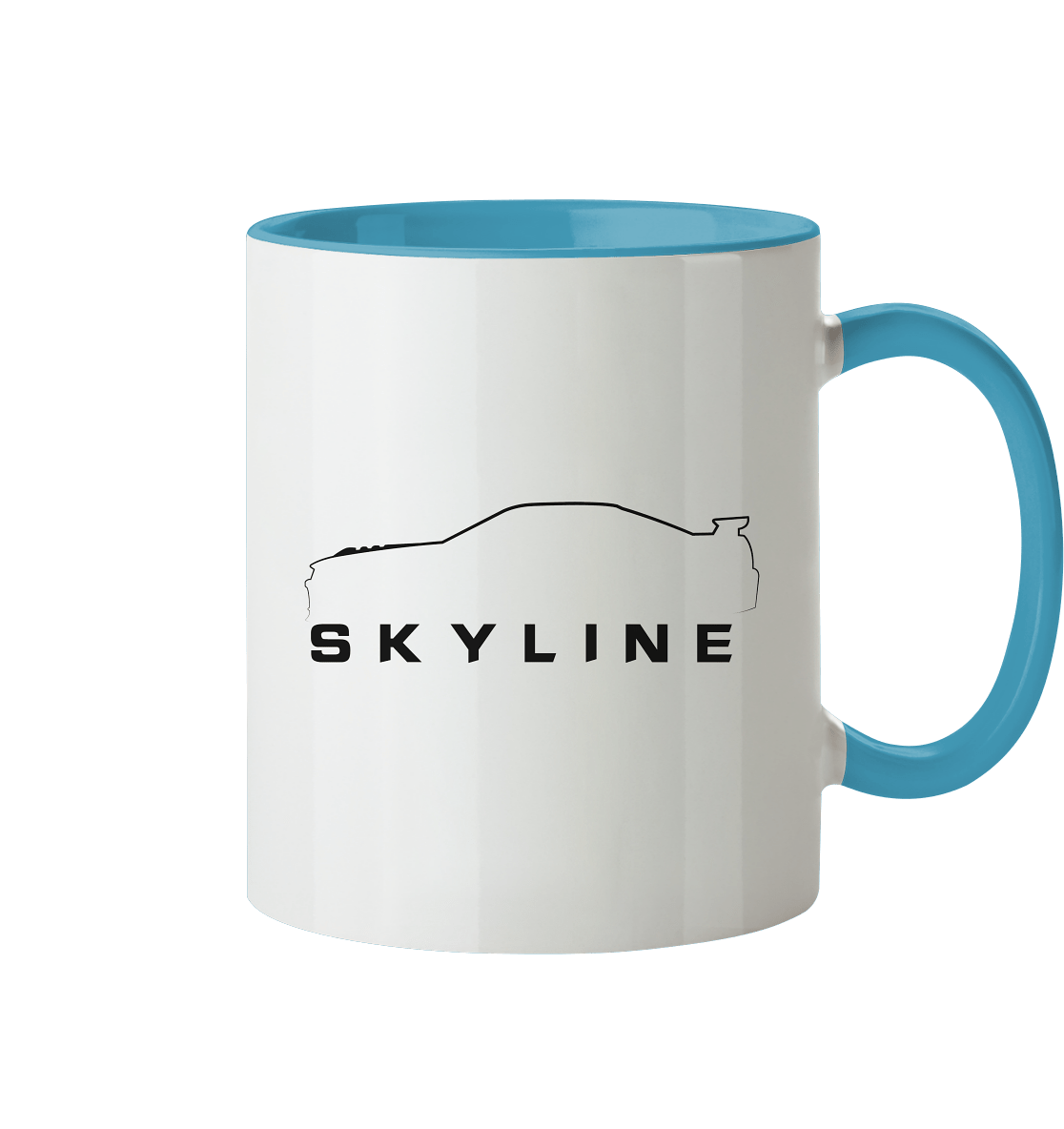 Nissan Skyline R34 Silhouette - Tasse zweifarbig - MotoMerch.de