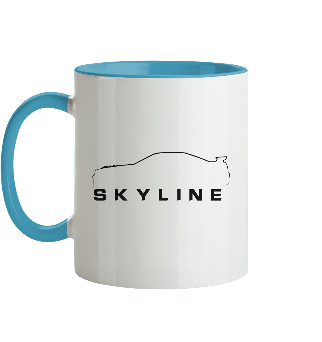 Nissan Skyline R34 Silhouette - Tasse zweifarbig - MotoMerch.de