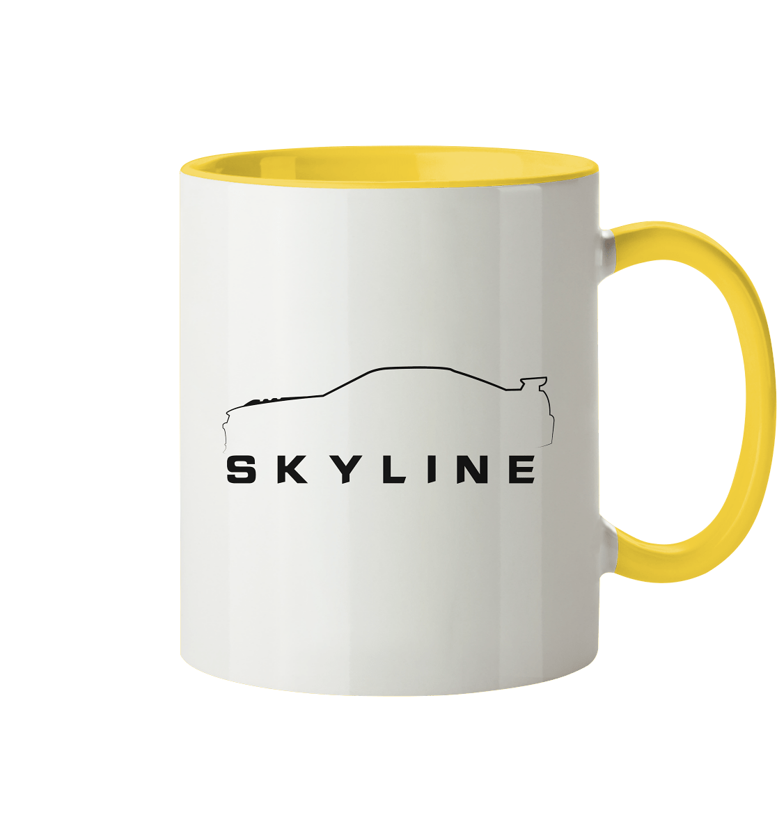 Nissan Skyline R34 Silhouette - Tasse zweifarbig - MotoMerch.de