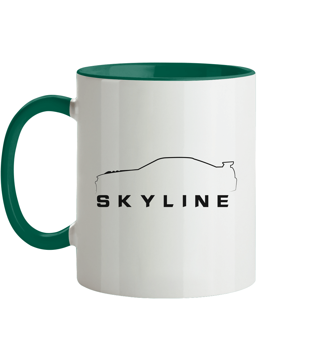 Nissan Skyline R34 Silhouette - Tasse zweifarbig - MotoMerch.de