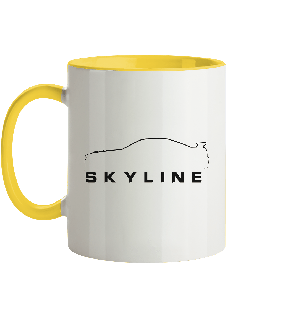 Nissan Skyline R34 Silhouette - Tasse zweifarbig - MotoMerch.de