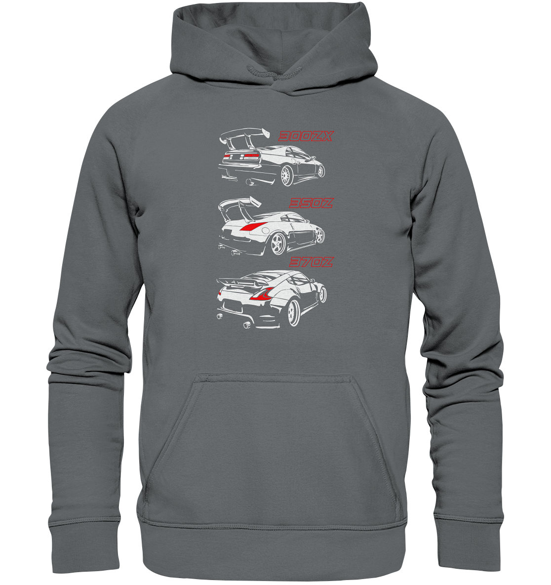 Nissan Z Generations - Basic Unisex Hoodie - MotoMerch.de