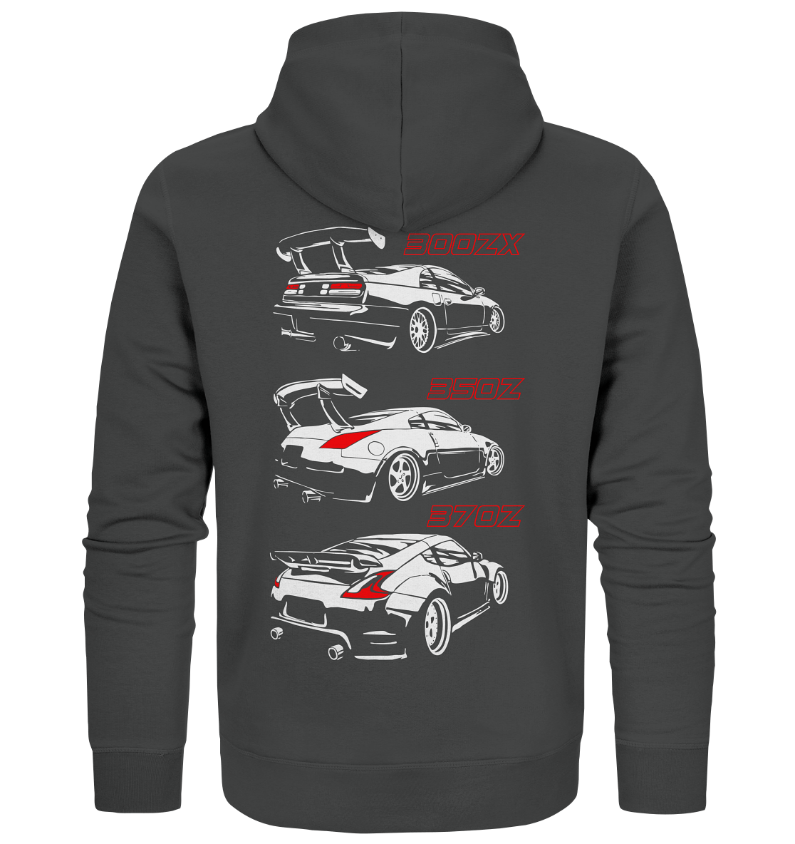 Nissan Z Generations - Organic Zipper - MotoMerch.de