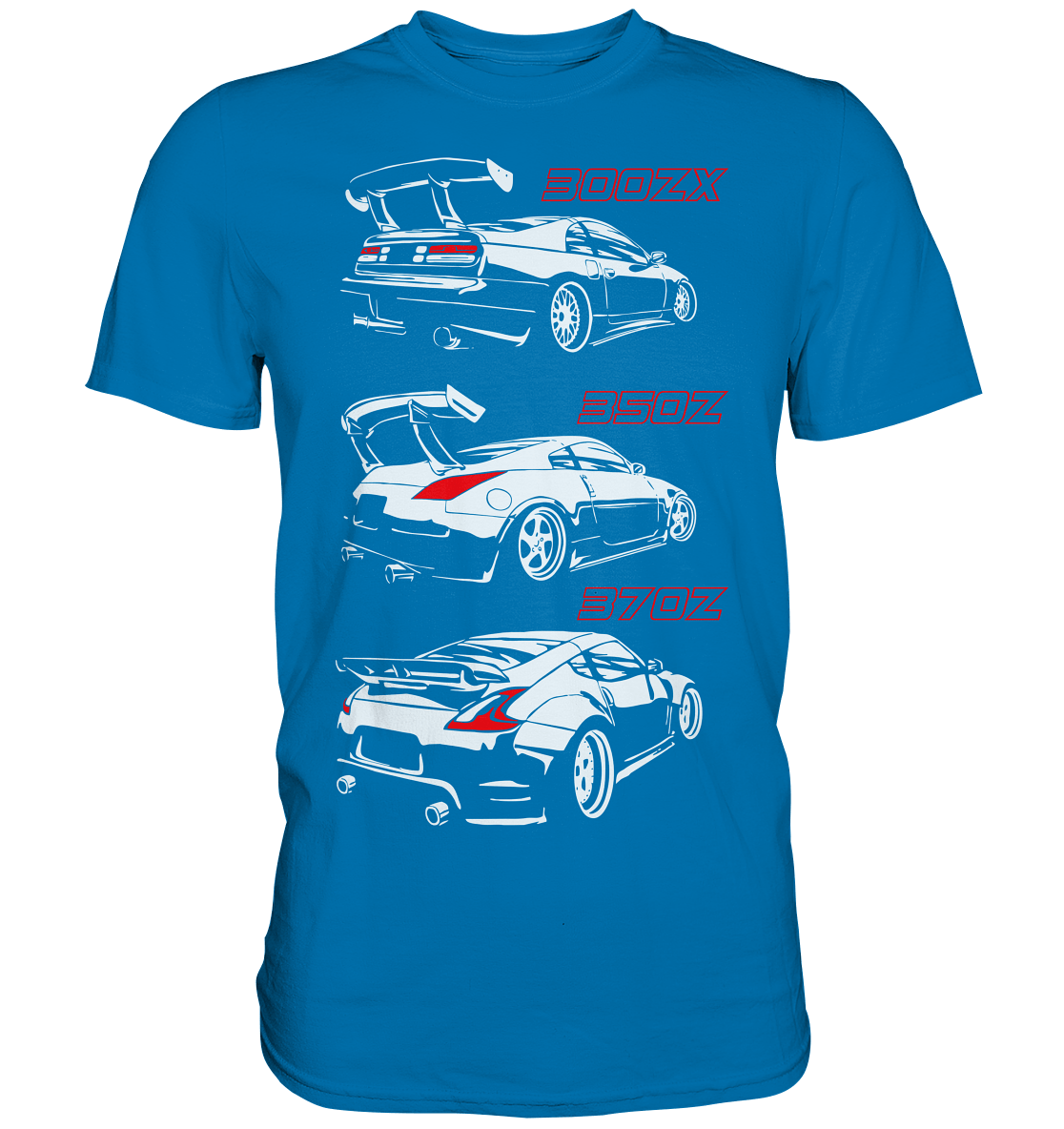 Nissan Z Generations - Premium Shirt - MotoMerch.de