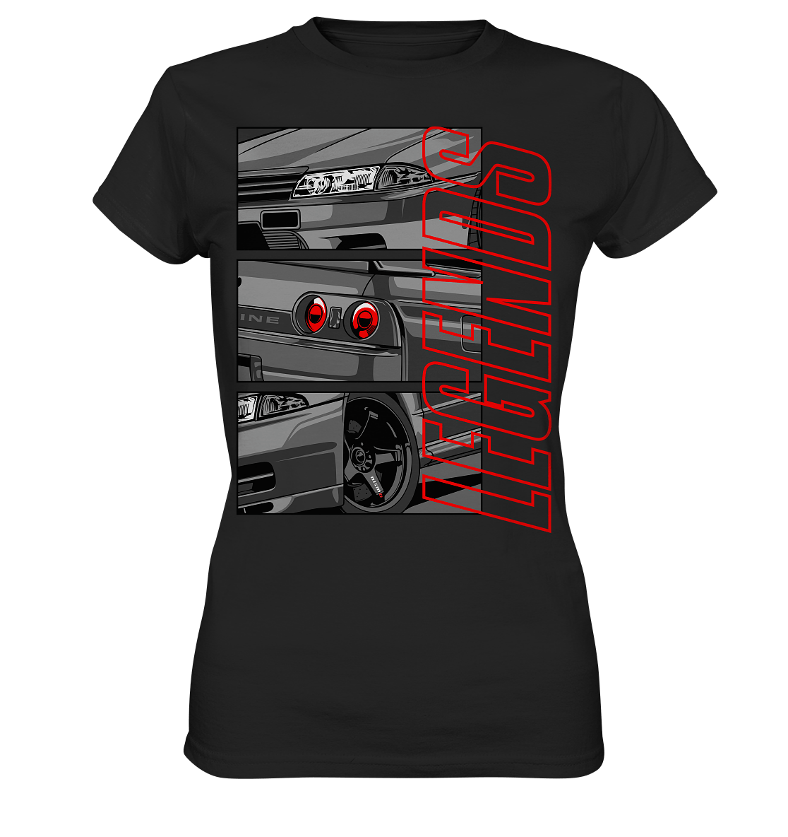 R32 Legends - Ladies Premium Shirt - MotoMerch.de