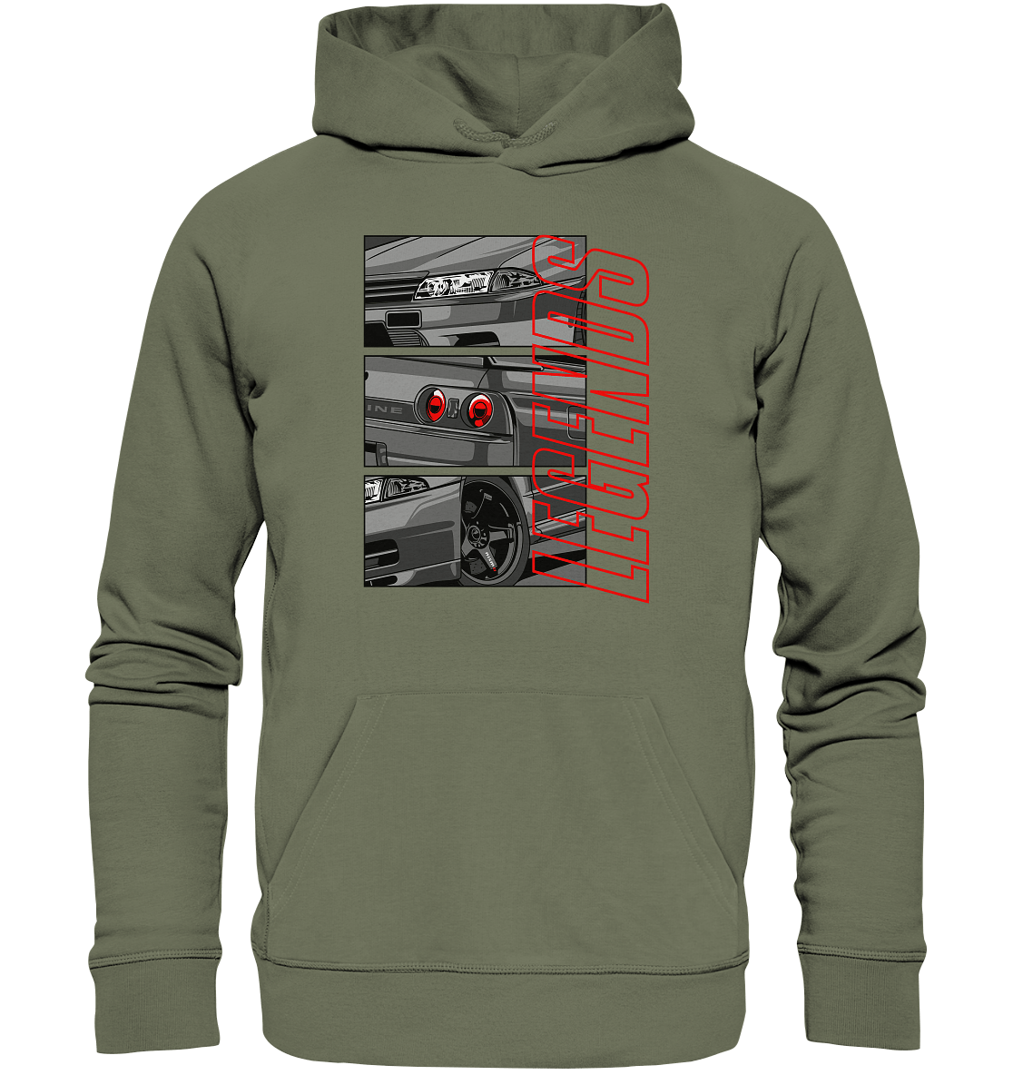 R32 Legends - Premium Unisex Hoodie - MotoMerch.de