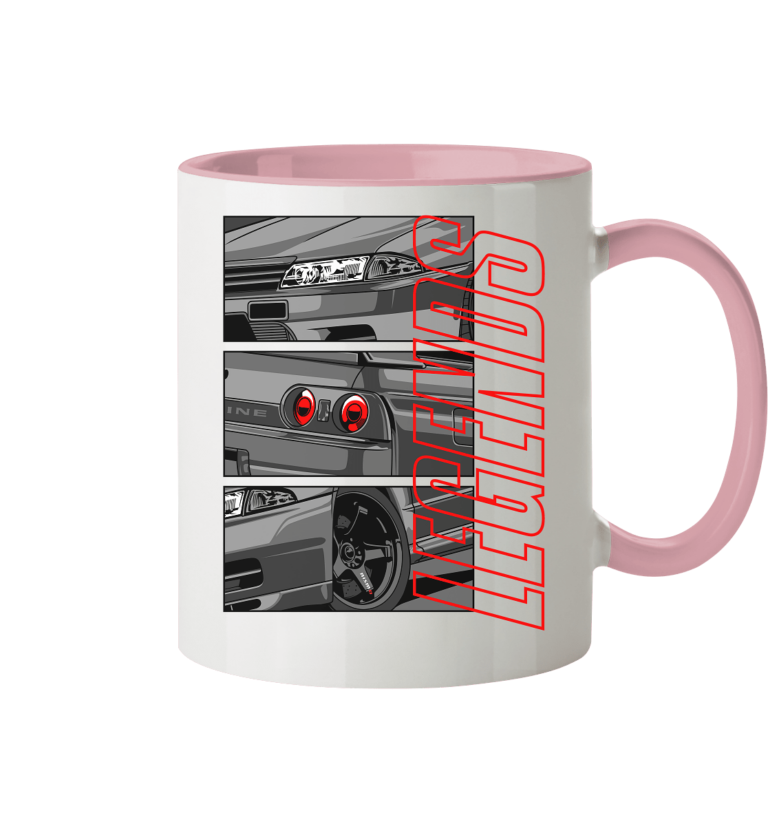 R32 Legends - Tasse zweifarbig - MotoMerch.de