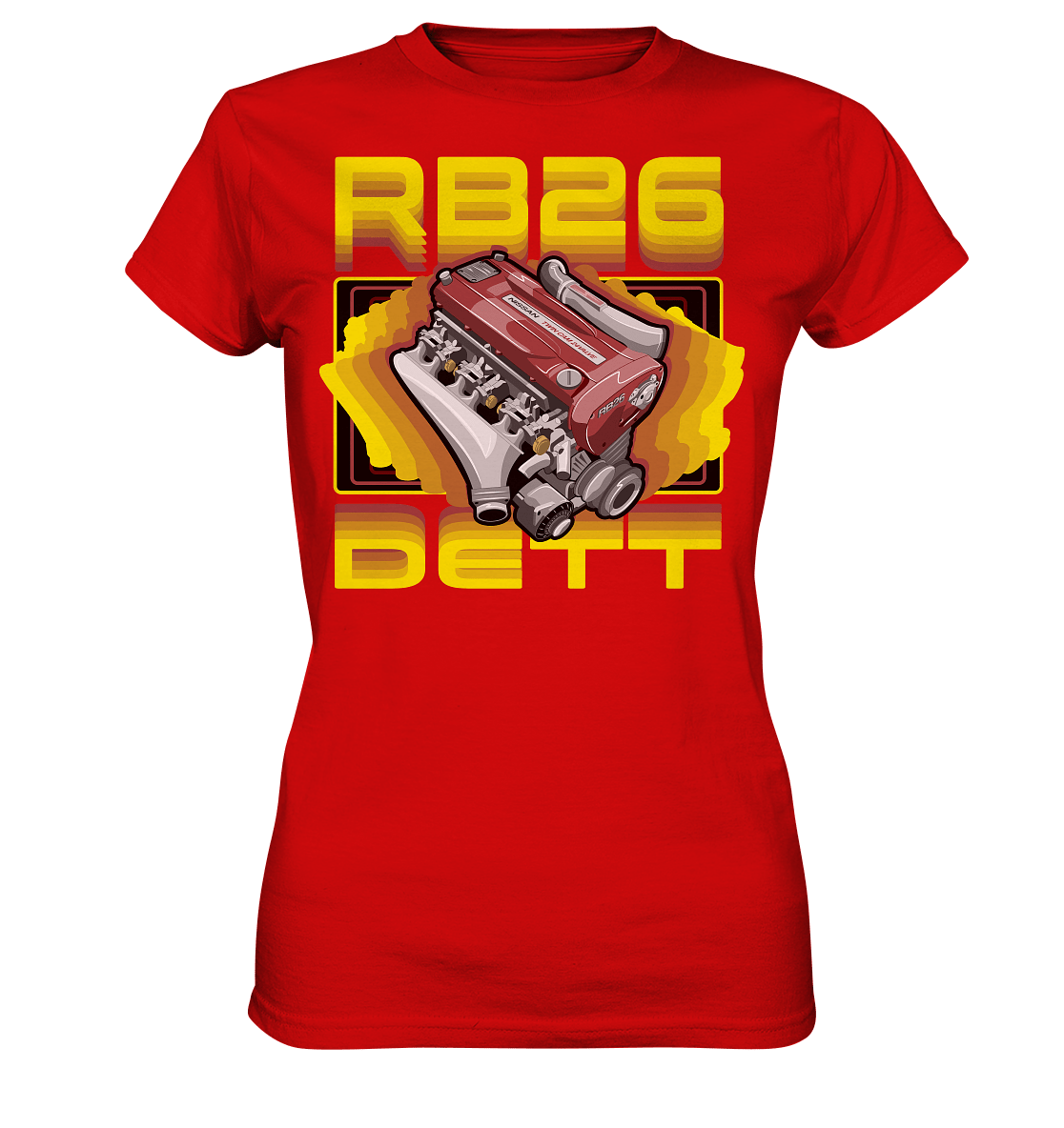 RB26DETT - Ladies Premium Shirt - MotoMerch.de