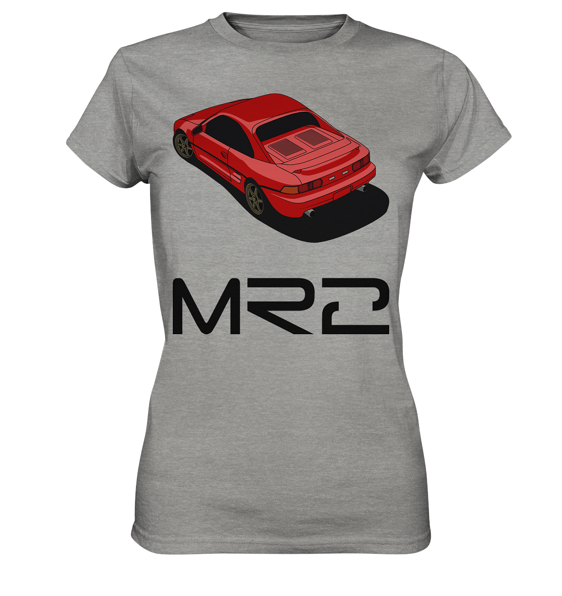 red MR2 - Ladies Premium Shirt - MotoMerch.de