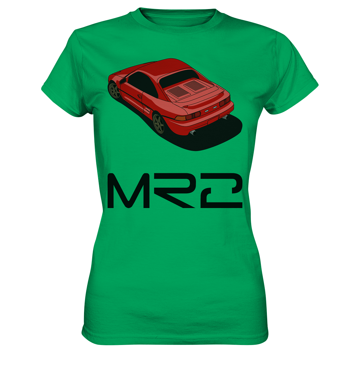 red MR2 - Ladies Premium Shirt - MotoMerch.de