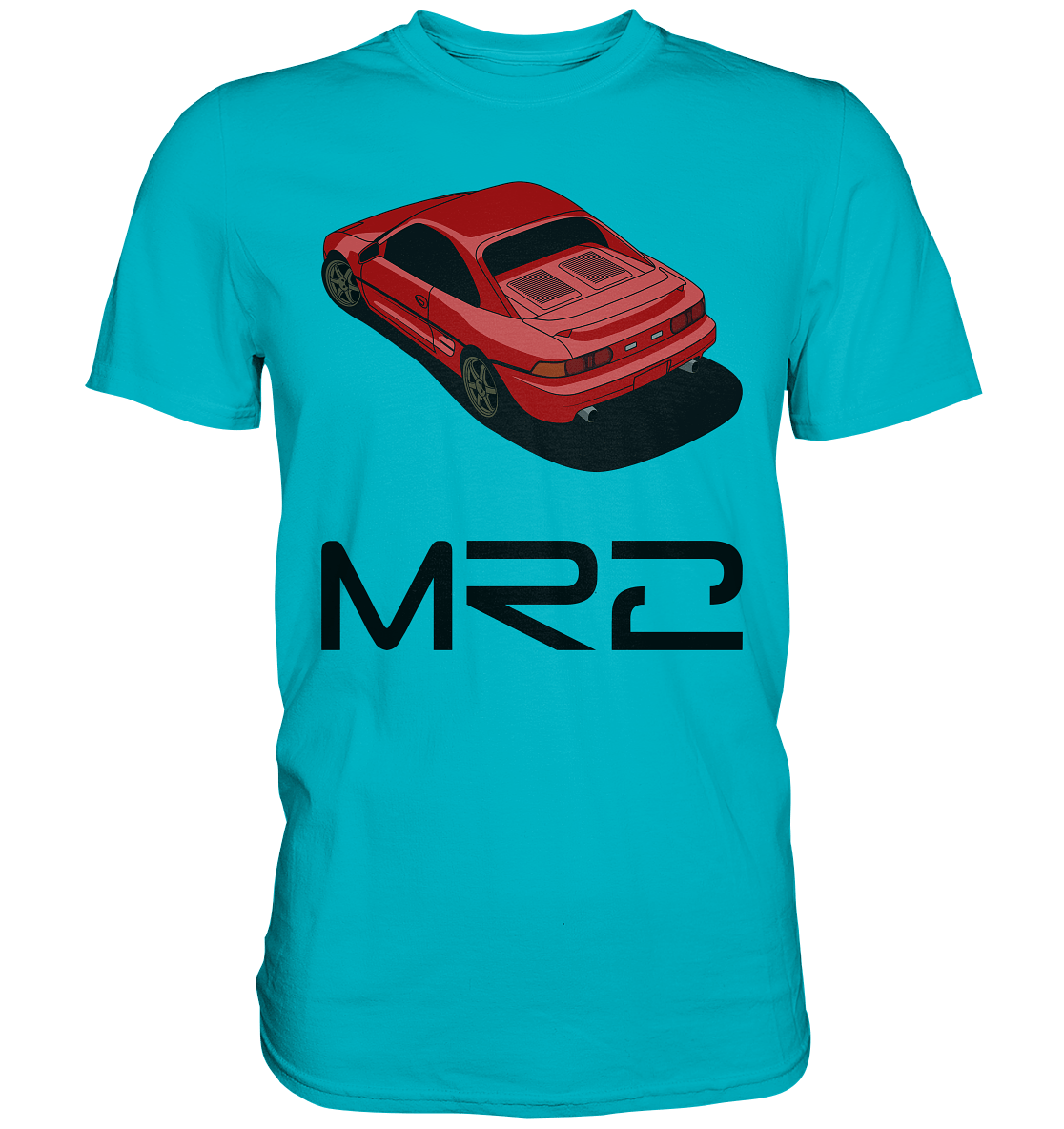 red MR2 - Premium Shirt - MotoMerch.de