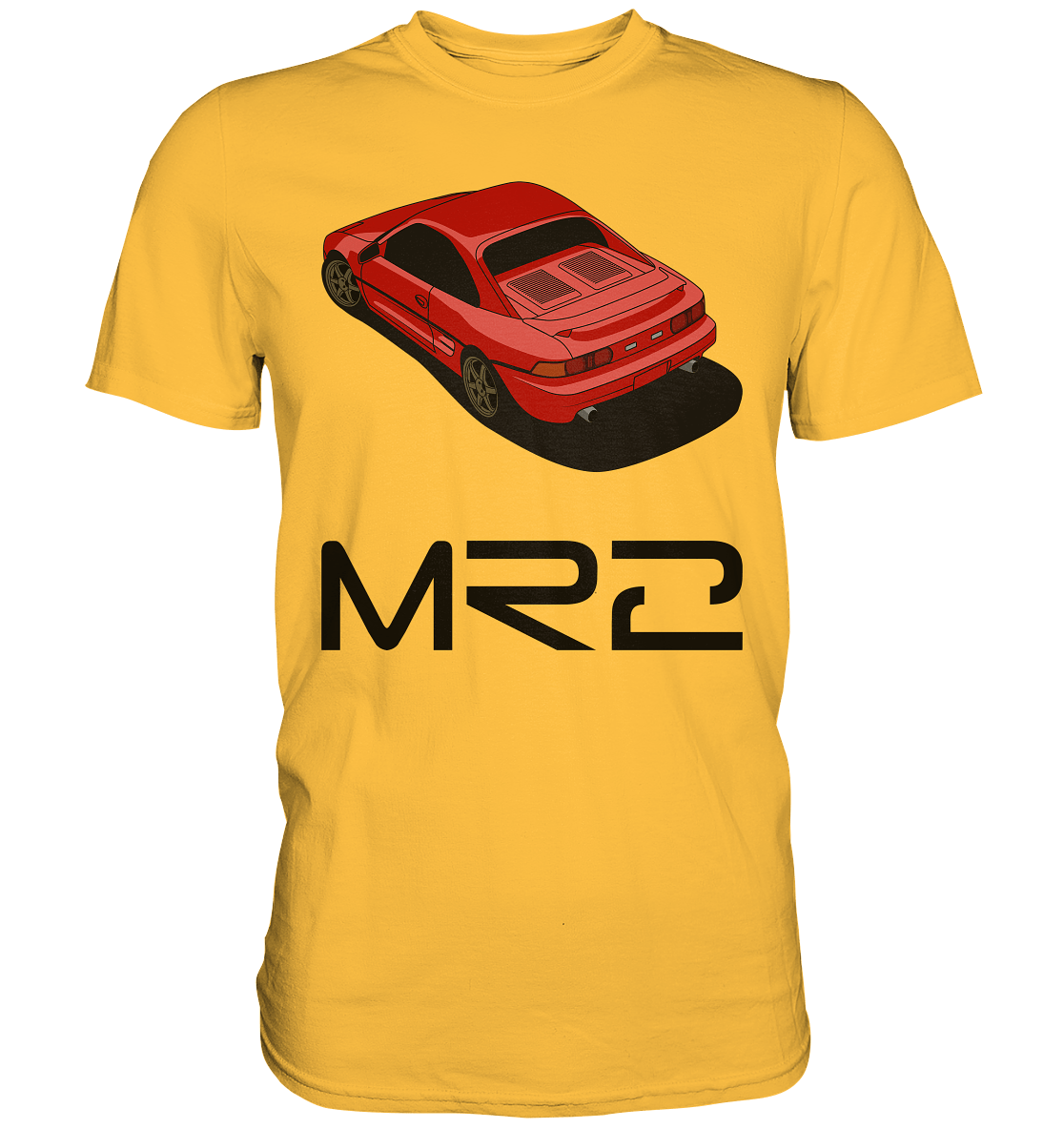 red MR2 - Premium Shirt - MotoMerch.de