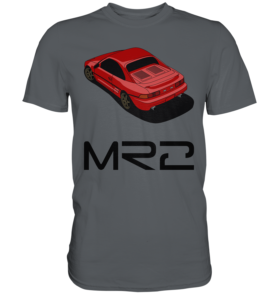 red MR2 - Premium Shirt - MotoMerch.de