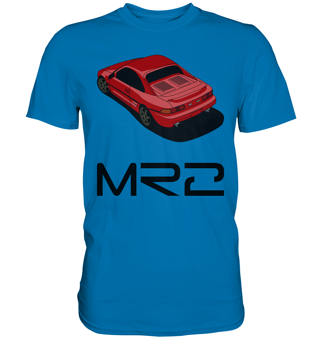 red MR2 - Premium Shirt - MotoMerch.de