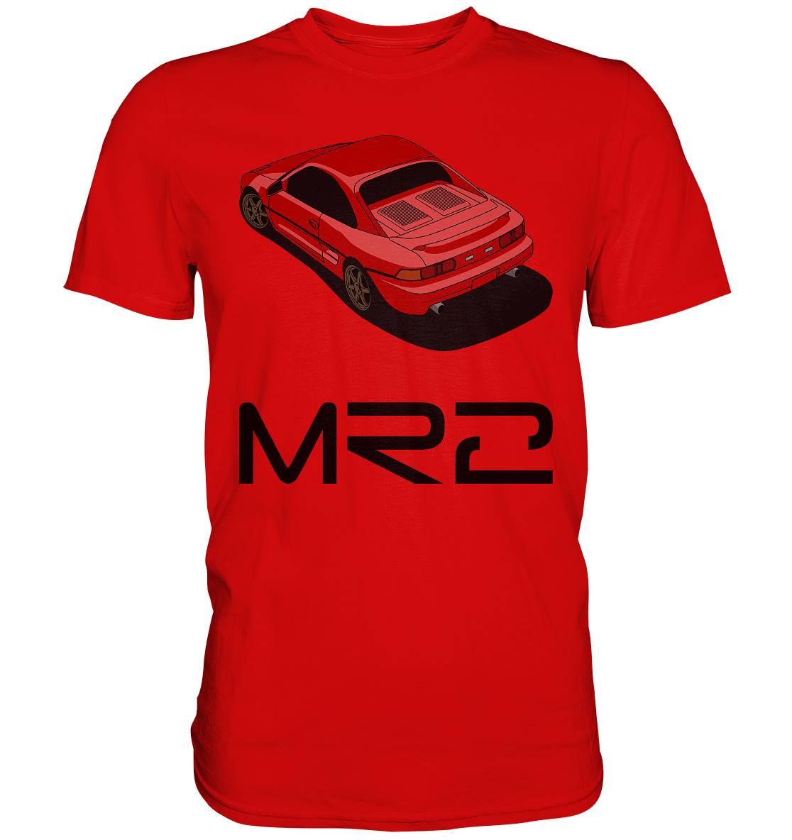 red MR2 - Premium Shirt - MotoMerch.de