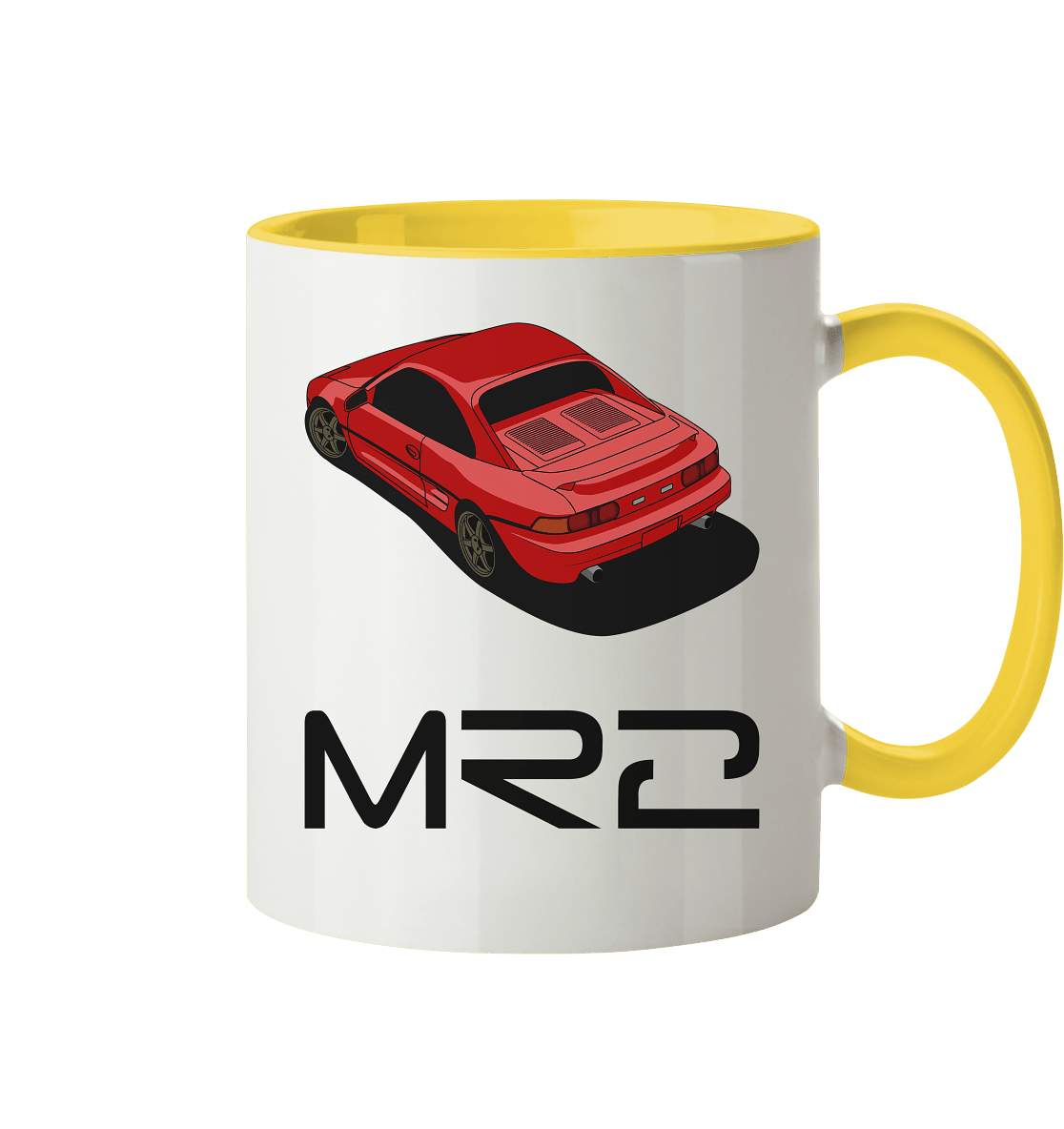 red MR2 - Tasse zweifarbig - MotoMerch.de