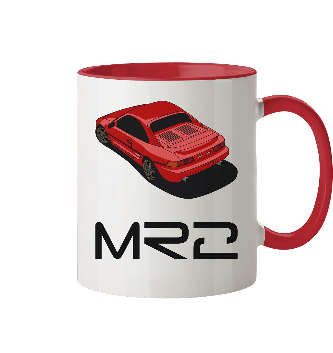 red MR2 - Tasse zweifarbig - MotoMerch.de