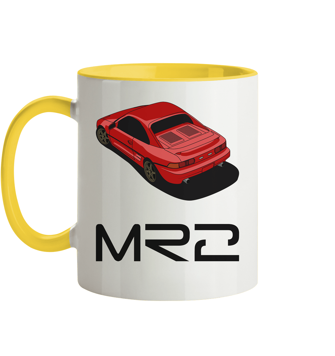 red MR2 - Tasse zweifarbig - MotoMerch.de