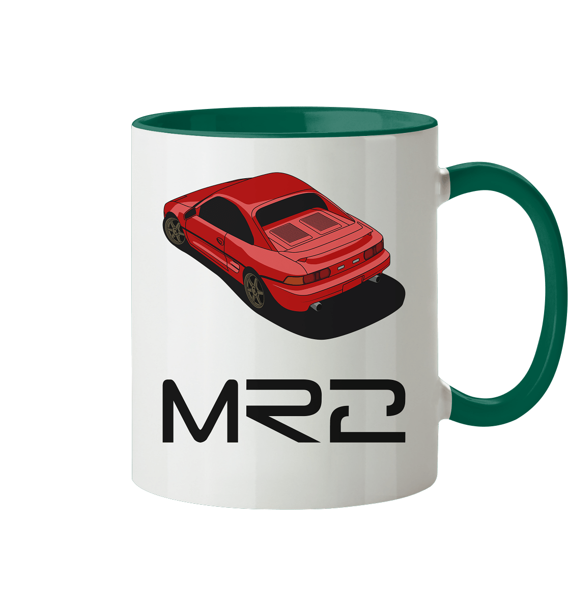 red MR2 - Tasse zweifarbig - MotoMerch.de