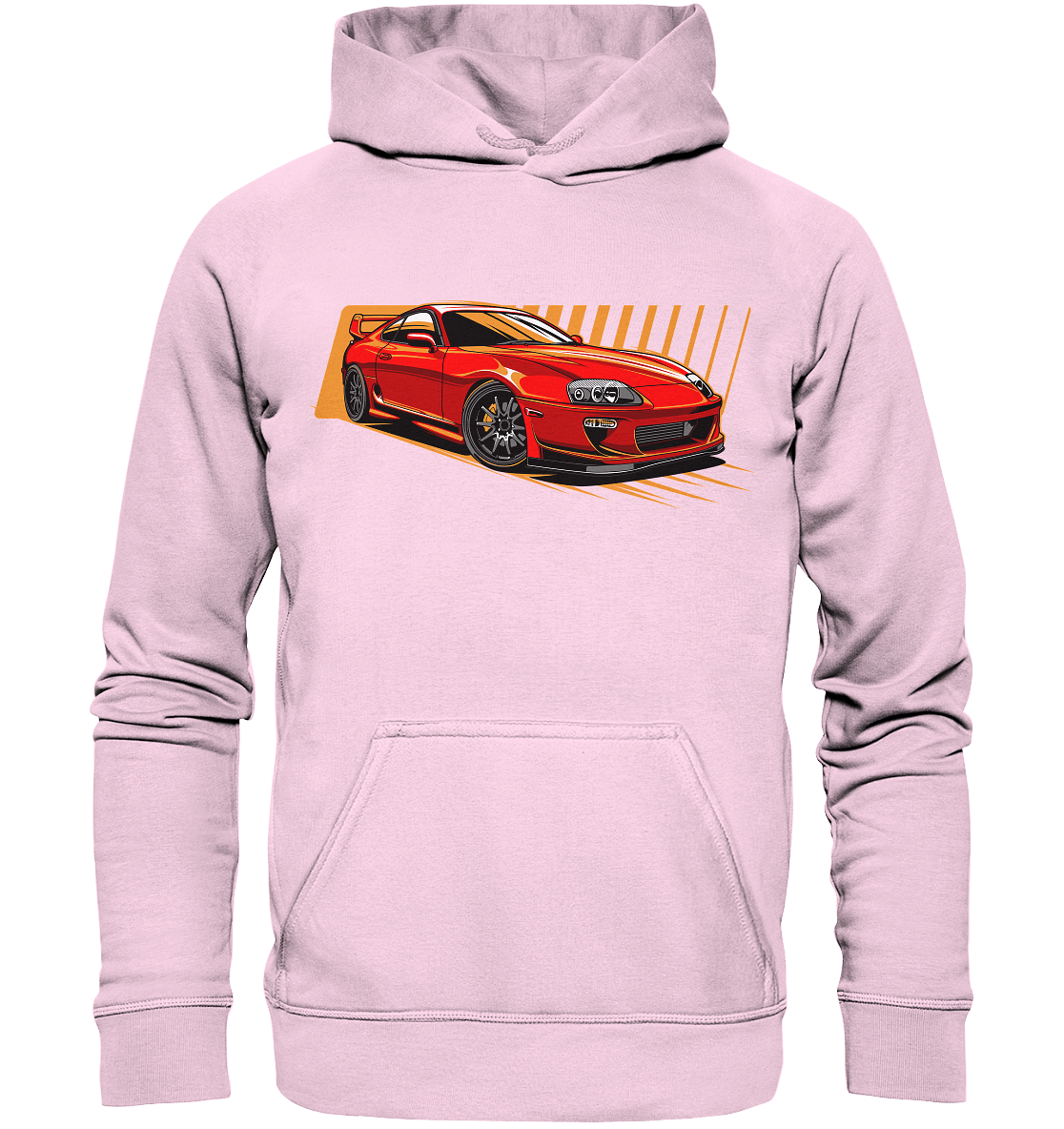 Red Supra MKIV - Basic Unisex Hoodie - MotoMerch.de