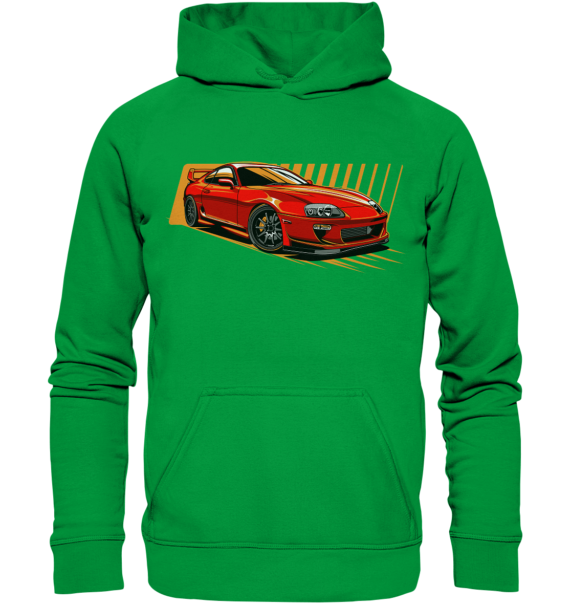 Red Supra MKIV - Basic Unisex Hoodie - MotoMerch.de