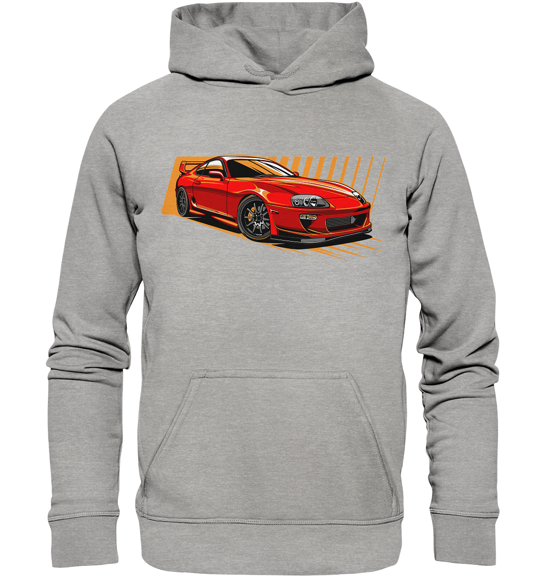 Red Supra MKIV - Basic Unisex Hoodie - MotoMerch.de