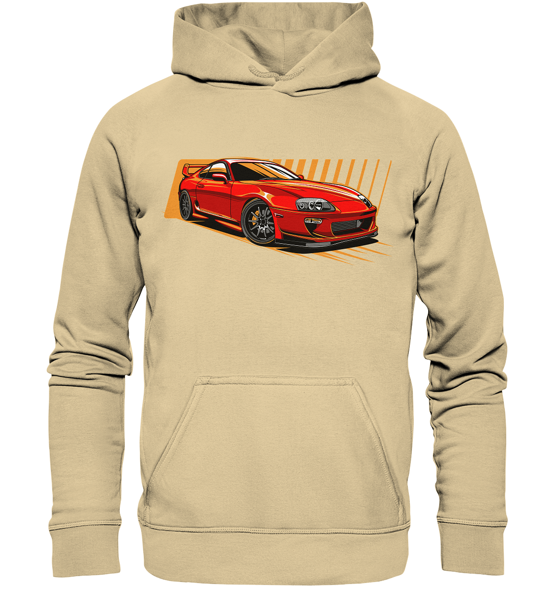 Red Supra MKIV - Basic Unisex Hoodie - MotoMerch.de