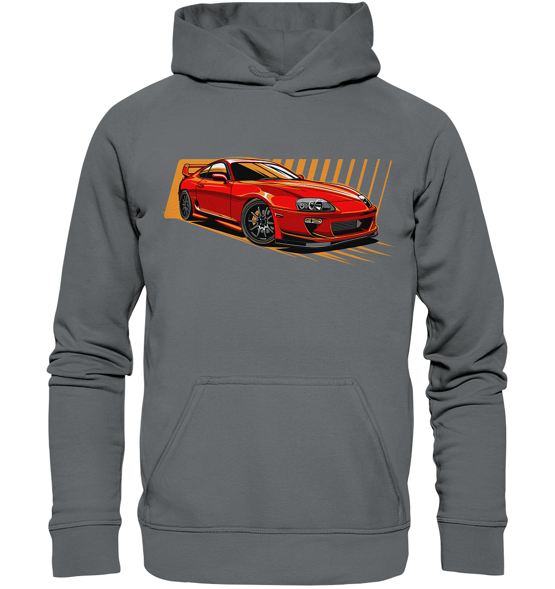 Red Supra MKIV - Basic Unisex Hoodie - MotoMerch.de