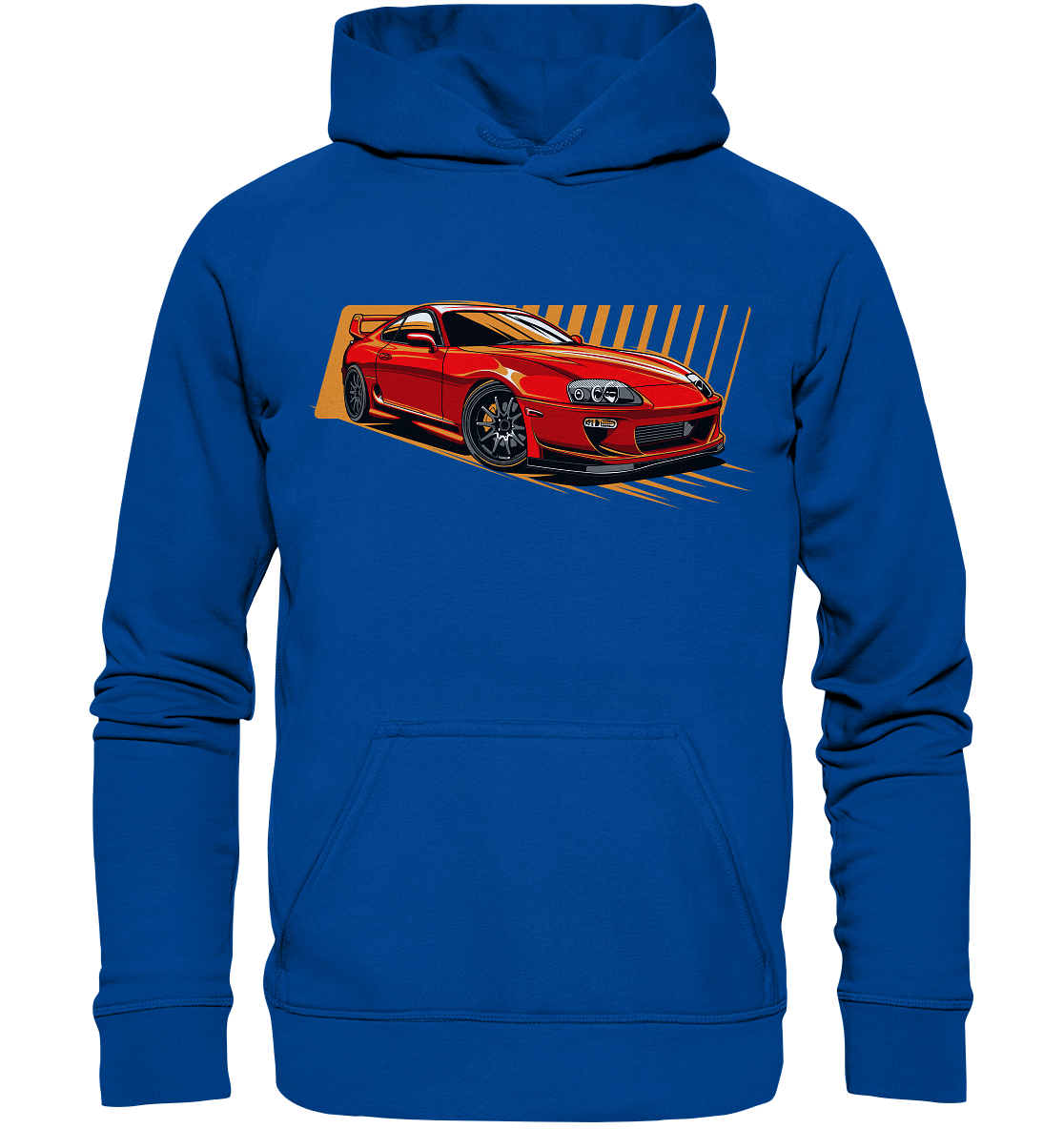 Red Supra MKIV - Basic Unisex Hoodie - MotoMerch.de