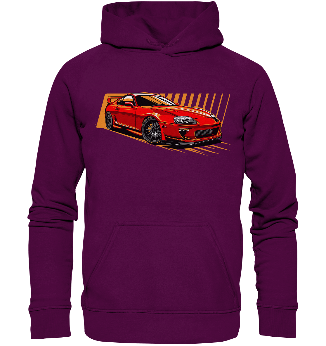 Red Supra MKIV - Basic Unisex Hoodie - MotoMerch.de