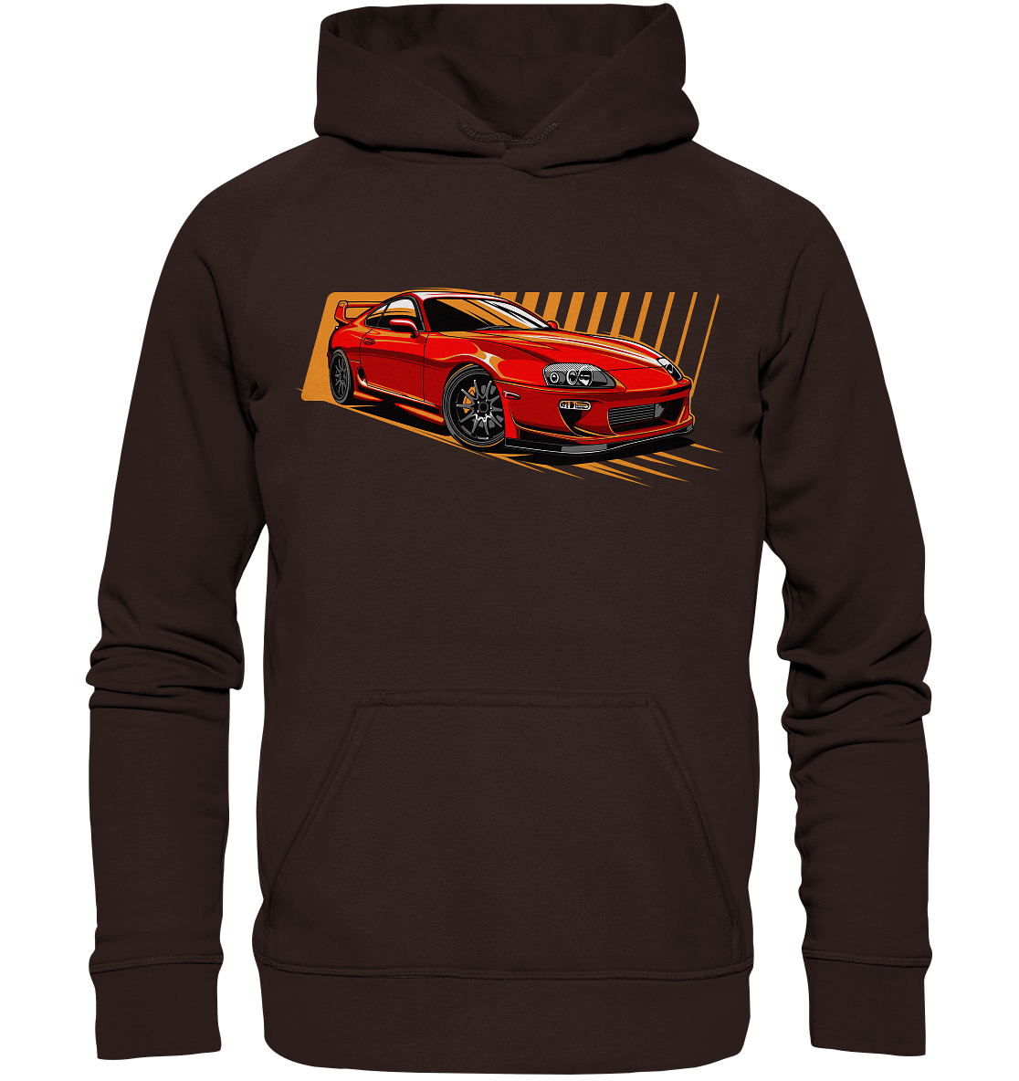 Red Supra MKIV - Basic Unisex Hoodie - MotoMerch.de