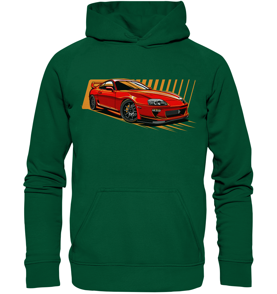 Red Supra MKIV - Basic Unisex Hoodie - MotoMerch.de