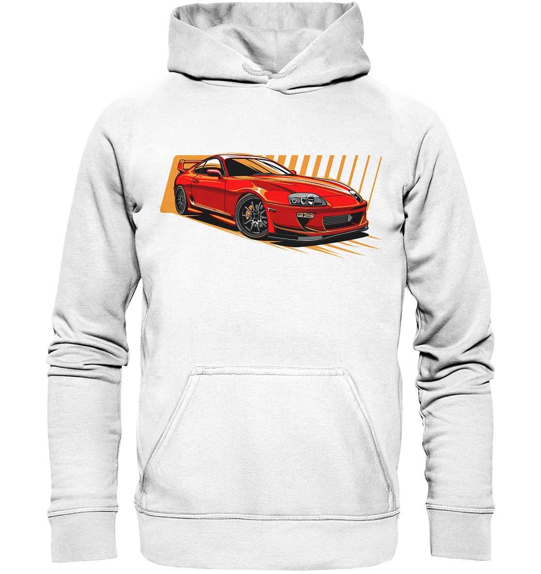 Red Supra MKIV - Basic Unisex Hoodie - MotoMerch.de