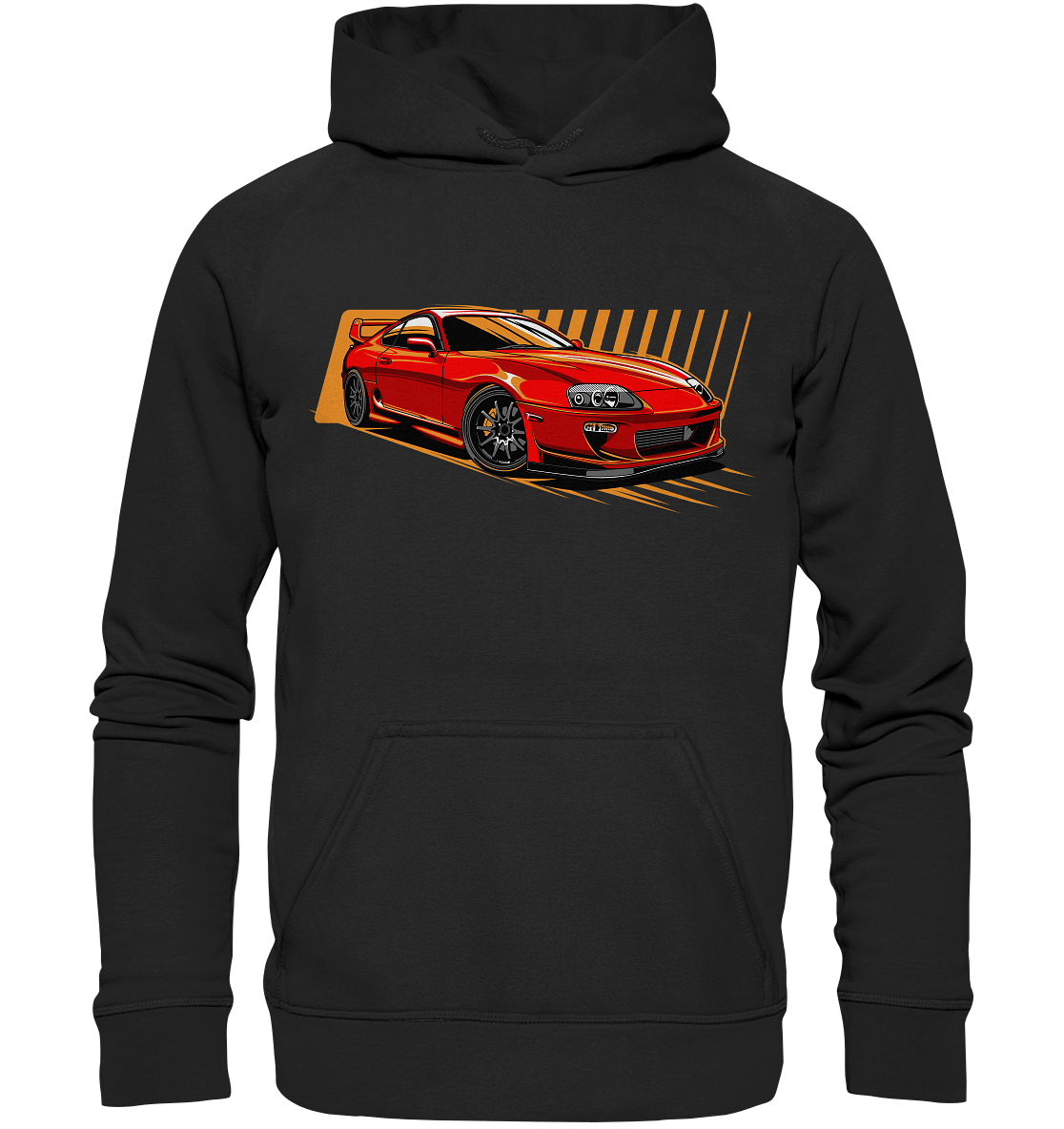 Red Supra MKIV - Basic Unisex Hoodie XL - MotoMerch.de