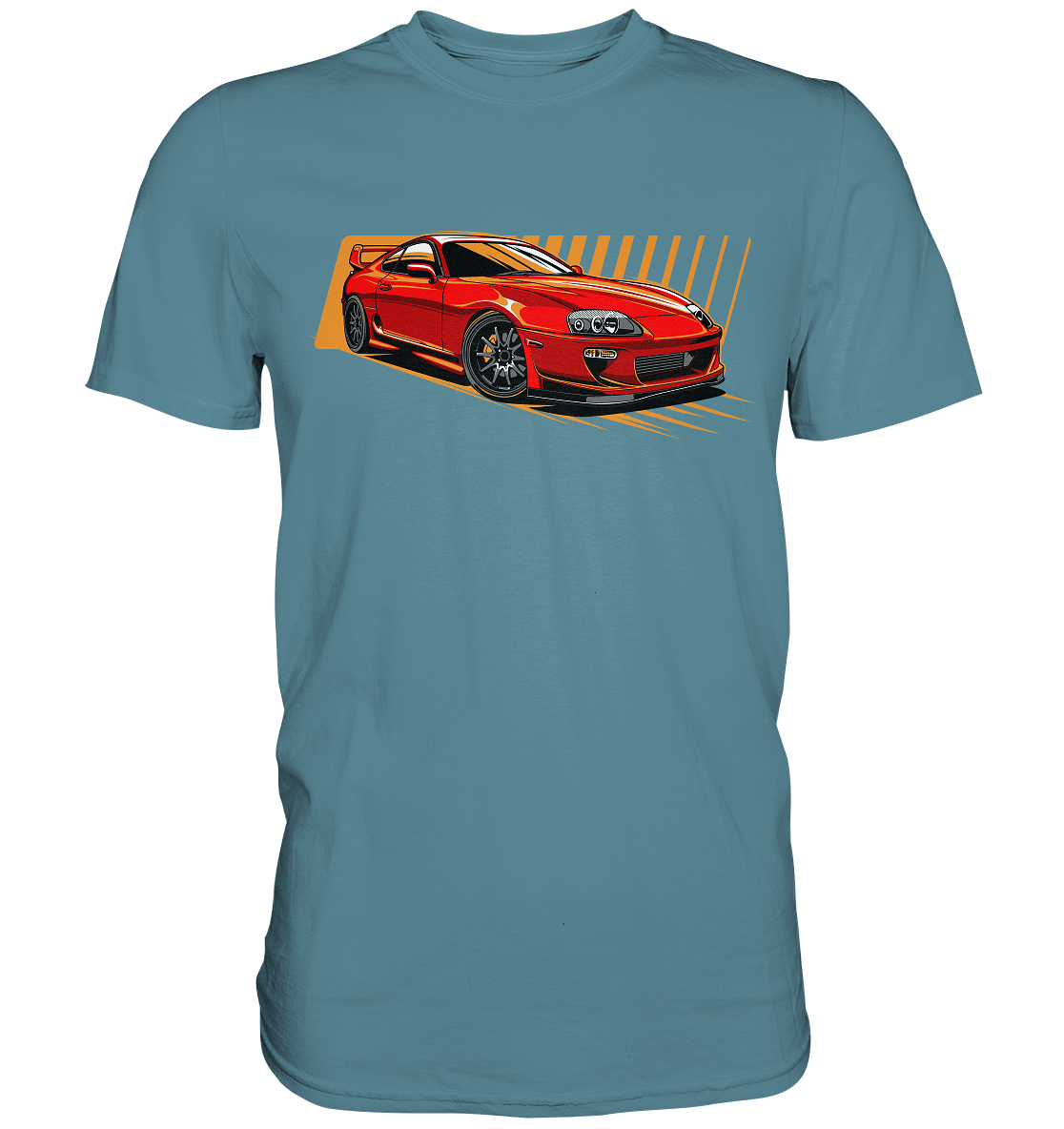 Red Supra MKIV - Premium Shirt - MotoMerch.de