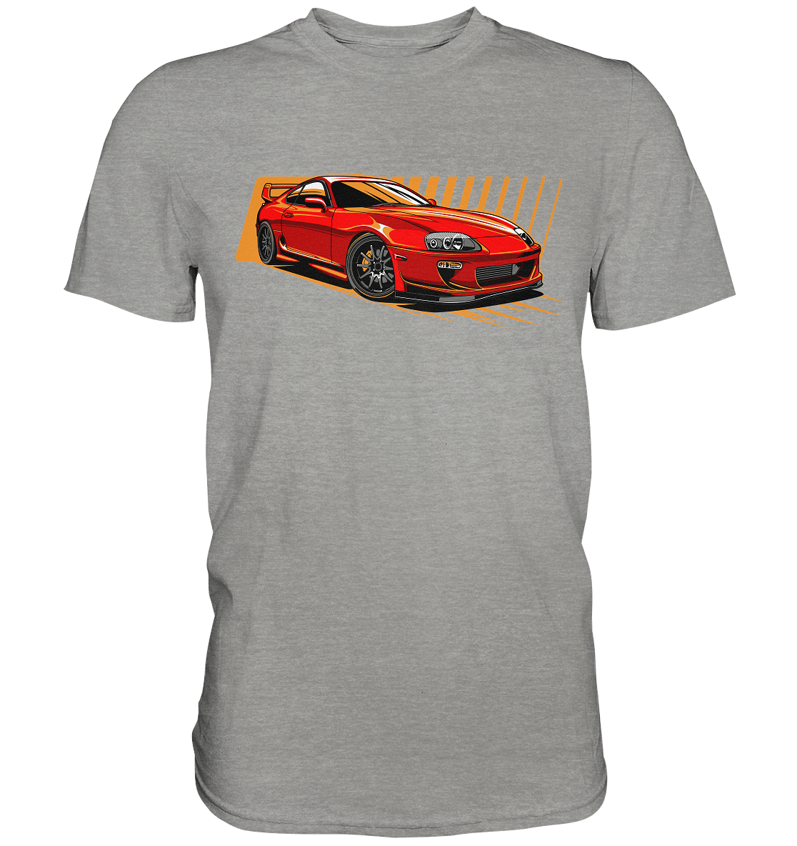 Red Supra MKIV - Premium Shirt - MotoMerch.de