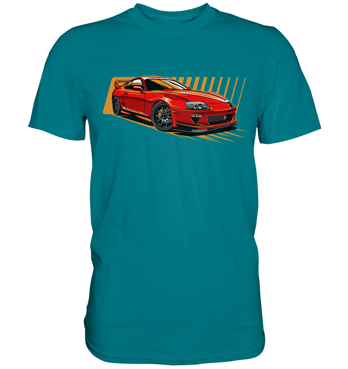 Red Supra MKIV - Premium Shirt - MotoMerch.de