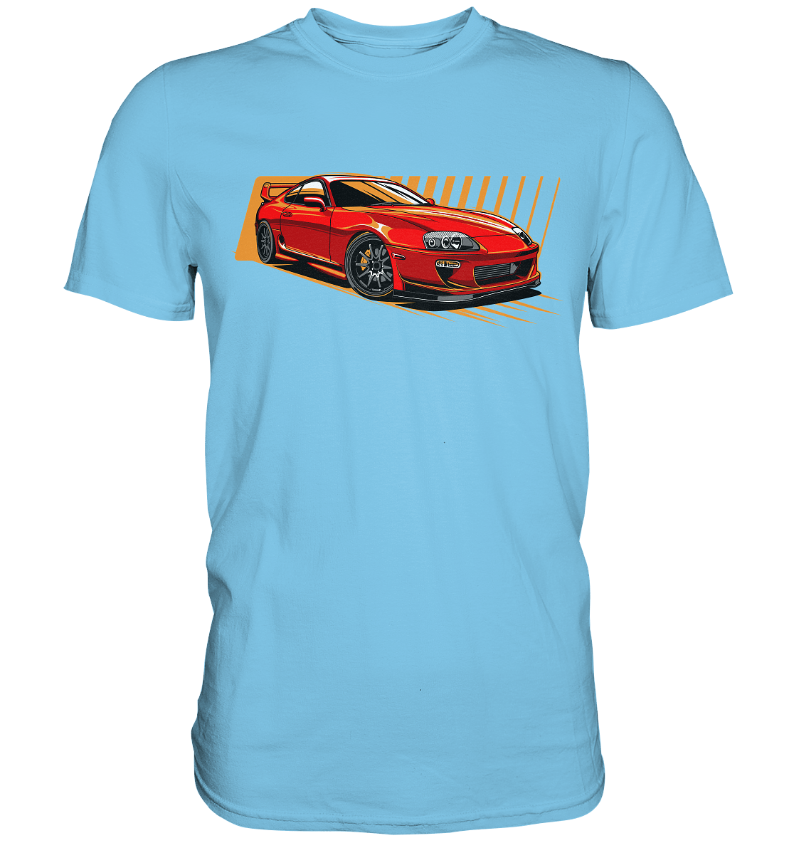 Red Supra MKIV - Premium Shirt - MotoMerch.de