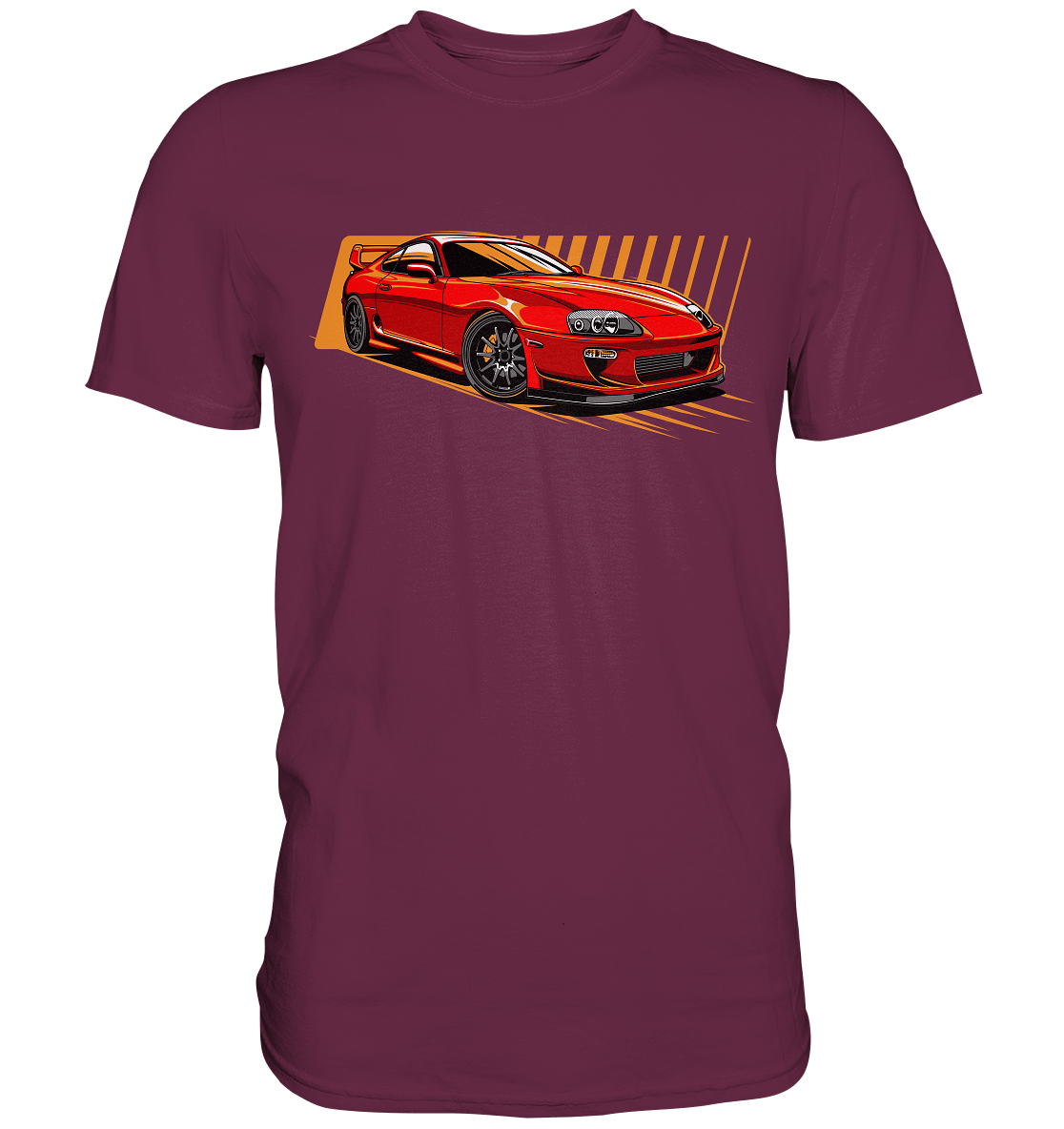 Red Supra MKIV - Premium Shirt - MotoMerch.de