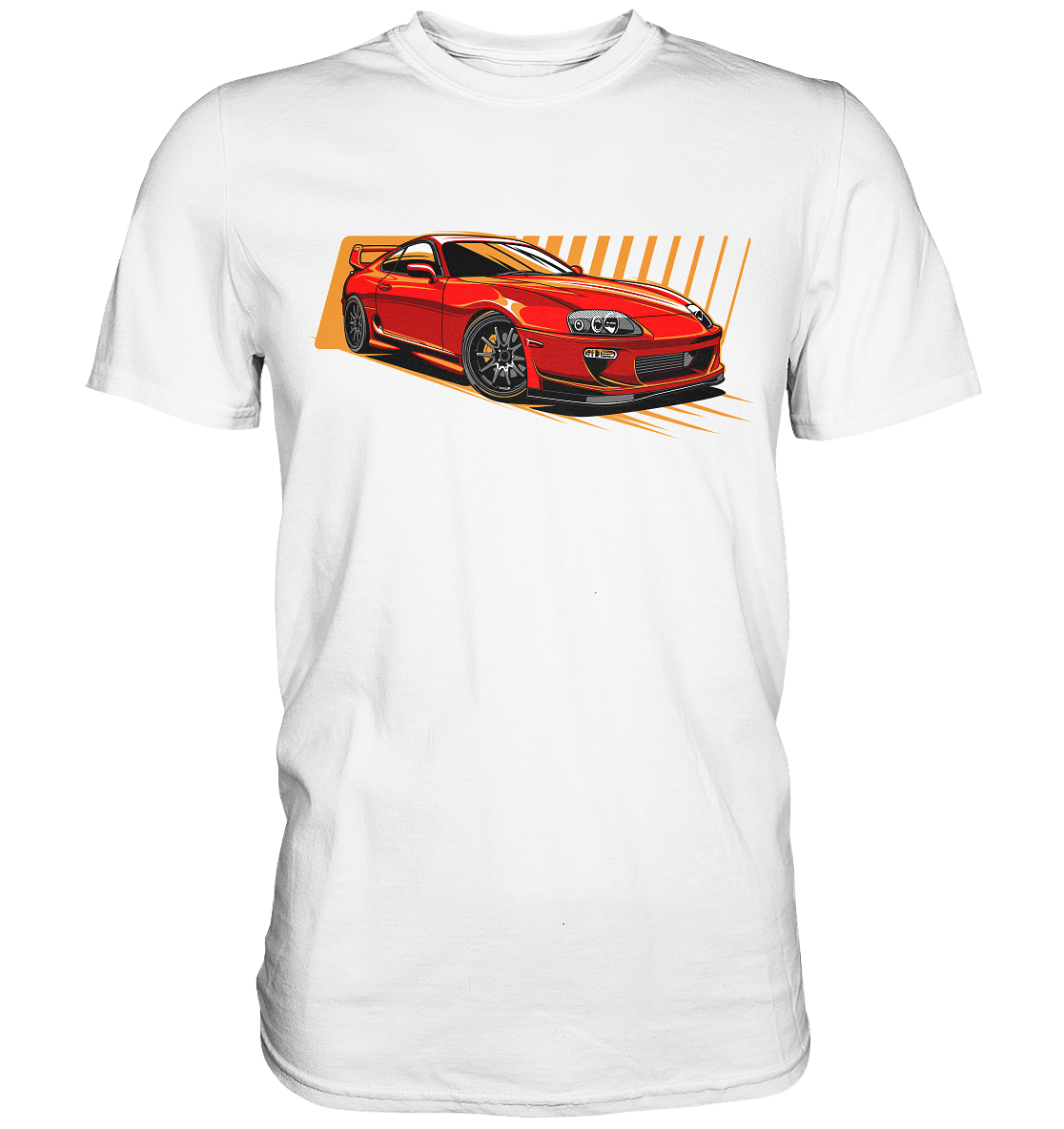 Red Supra MKIV - Premium Shirt - MotoMerch.de