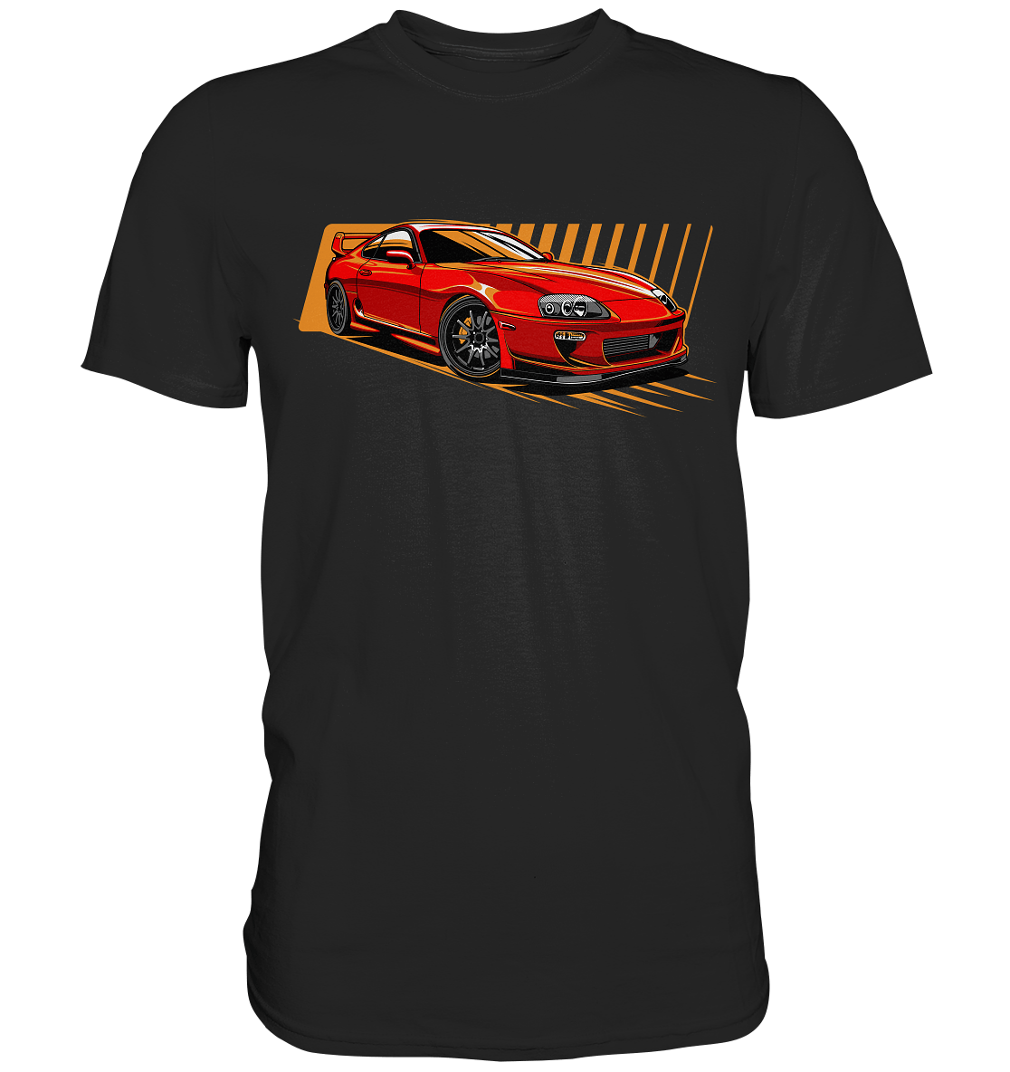 Red Supra MKIV - Premium Shirt - MotoMerch.de