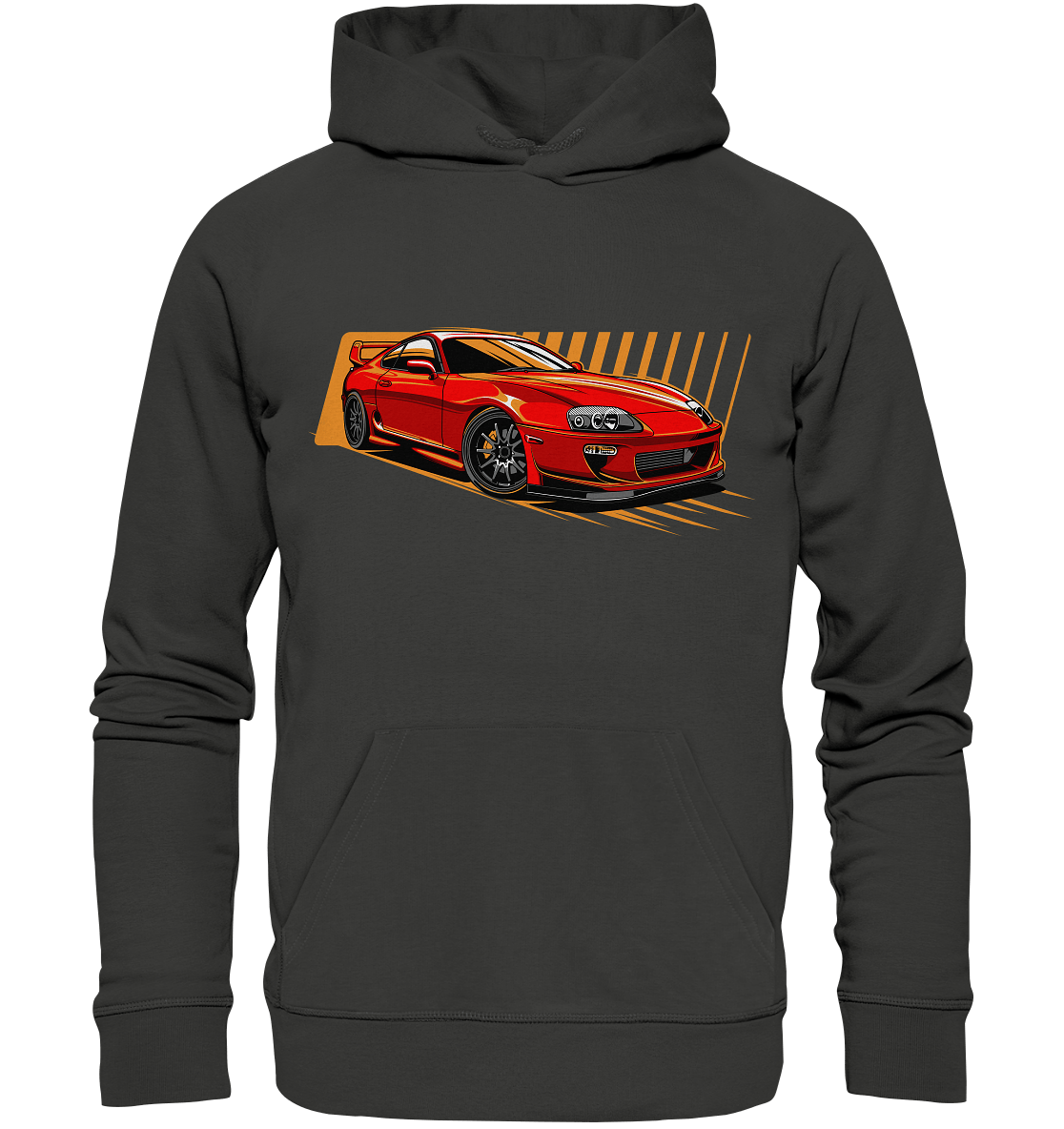 Red Supra MKIV - Premium Unisex Hoodie - MotoMerch.de